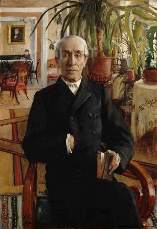 baron johan philip palmen vice chancellor of the university